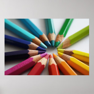 Póster Círculo de color