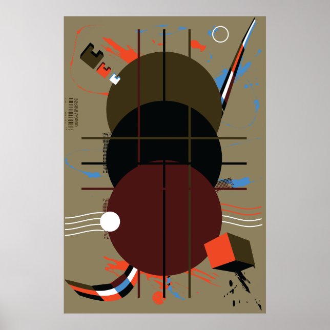 Póster Círculo del café (Frente)