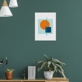 Póster Círculo flotante 4