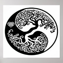 Círculo Ying-Yang Tree