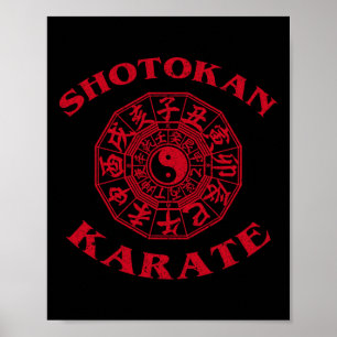 Póster Círculo Zodíaco de Karate Shotokan