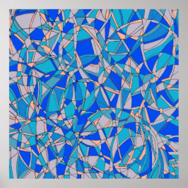 Póster Círculos abstractos