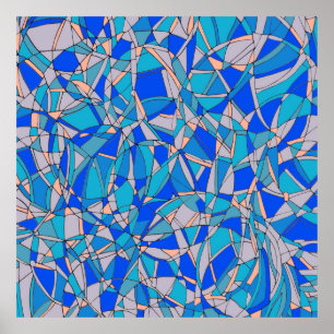 Póster Círculos abstractos