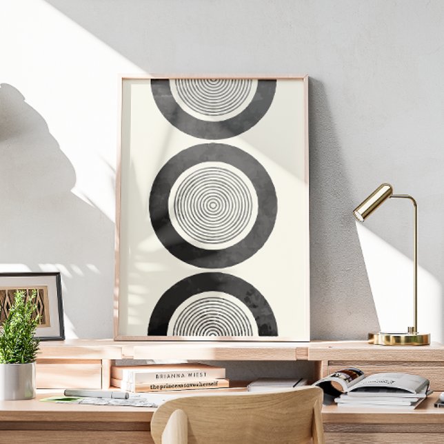 Póster Círculos acuáticos de mediados del siglo (Subido por el creador)