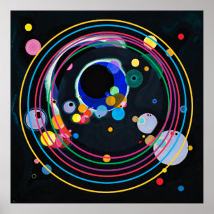 Póster Círculos de Kandinsky