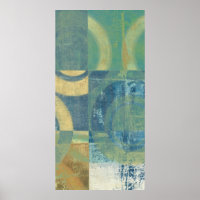 Círculos y paneles multicolores