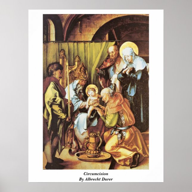 Póster Circuncisión De Albrecht Durer (Frente)