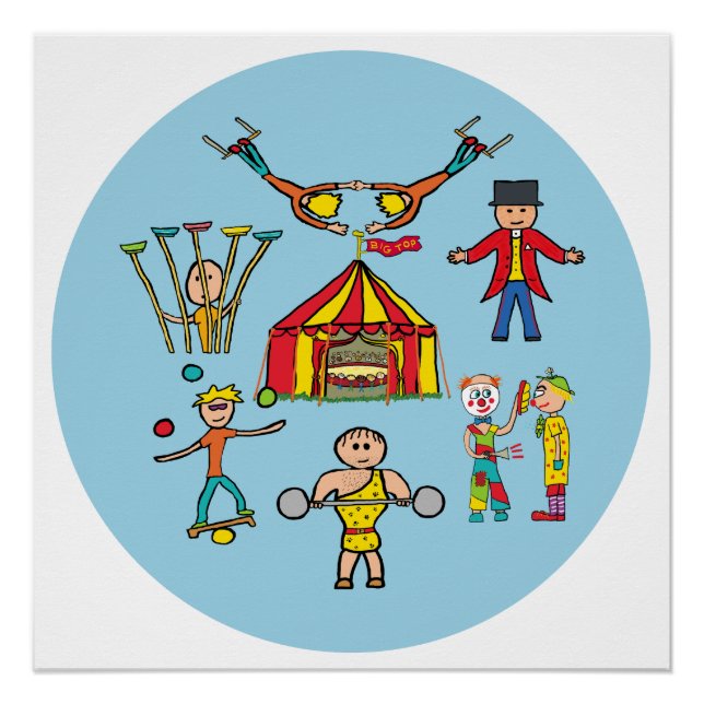Póster Circus Acts (Anverso)