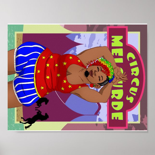 Póster Circus Beared Lady Poster (Frente)