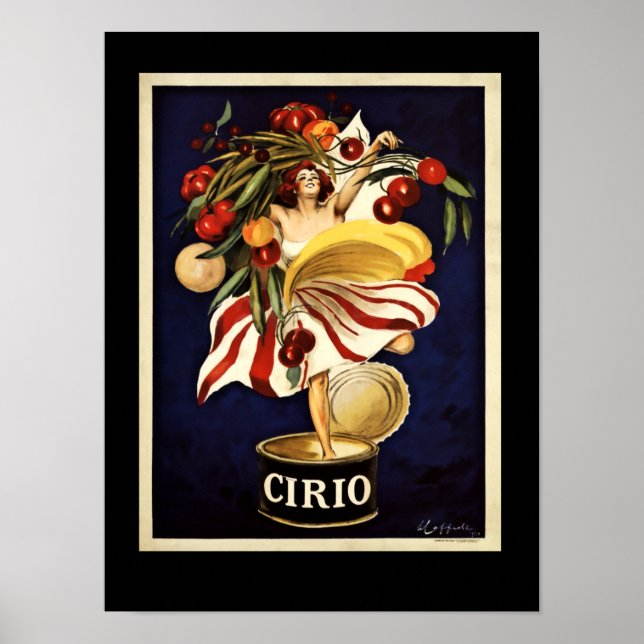 Póster "Cirio", el Poster francés de Leonetto Cappiello d (Frente)