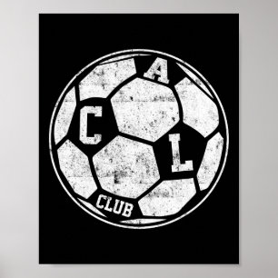 Póster Cirugía de rodilla club Acl desgarrado fútbol Byll