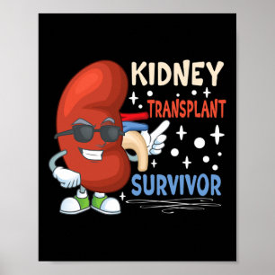 Póster Cirugía de trasplante de riñón Donante de riñón En