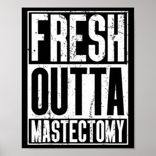 Póster Cirugía fuera - Mastectomía de sensibilización sob