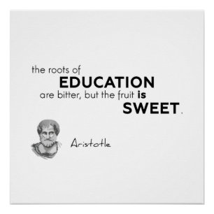 Póster CITA: Aristóteles: Educación