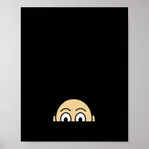 Póster Cita básica gráfica de Peekaboo