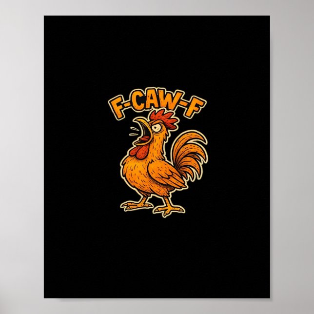 Póster Cita clásica F Awk F (Frente)