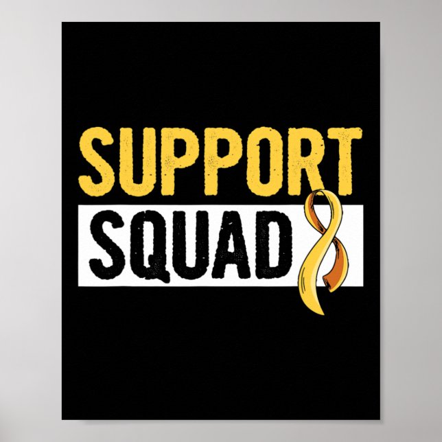 Póster Cita contra el cáncer infantil para una oportunida (Frente)