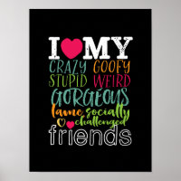 Cita de amistad me encantan mis estúpidos amigos