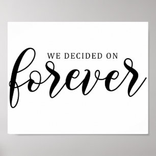 Póster Cita de amor de boda