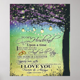 Póster Cita de amor para marido   Mejor Regalo Para El Ma