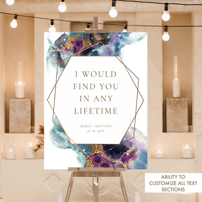Póster Cita de amor Personalizado elegante, Rótulo Boda c (Subido por el creador)