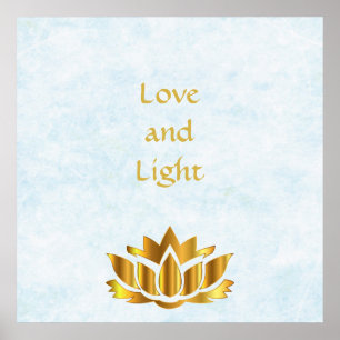 Póster Cita de 'Amor y Luz'