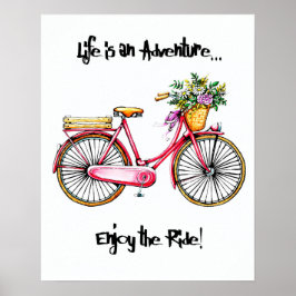 Póster Cita de aventuras