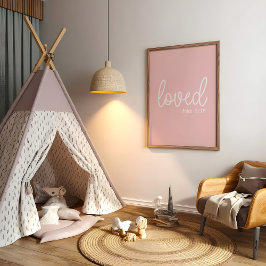 Póster Cita de Black Love Faith minimalista