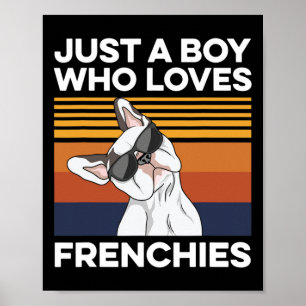 Póster Cita de Bulldog francesa para tu esposo francés