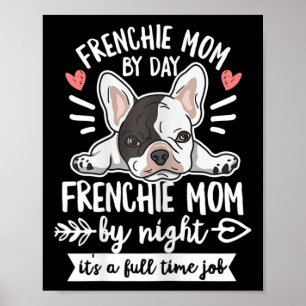 Póster Cita de bulldog para tu mamá francesa