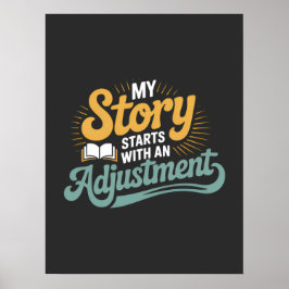 Póster Cita de columna de motivación de estudiantes quiro