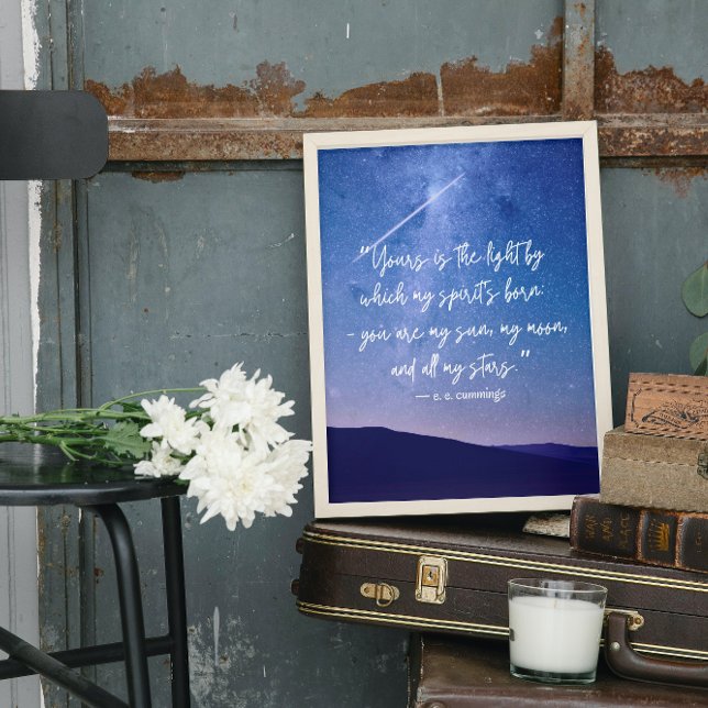 Póster Cita de Cummings en Estrellas románticas (Subido por el creador)