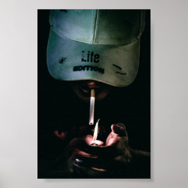 Póster Cita de edición de vida