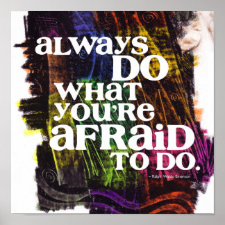 Póster Cita de Emerson