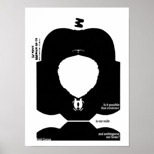Póster Cita de Emil Cioran