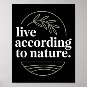 Póster Cita de filósofo estográfico Estoicismo Motivacion