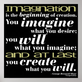 Póster Cita de George Bernard Shaw