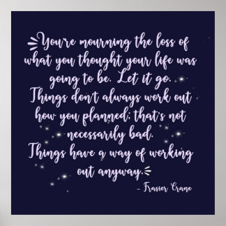 Póster cita de grúas de mimbre