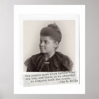 Cita de Ida B. Wells - Grandes mujeres negras en l