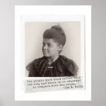 Cita de Ida B. Wells - Grandes mujeres negras en l