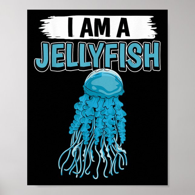 Póster Cita De Jellyfish I Am (Frente)