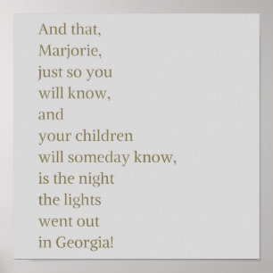 Póster Cita de Julia Sugarbaker para el diseño de mujeres