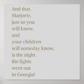 Póster Cita de Julia Sugarbaker para el diseño de mujeres