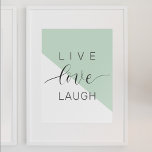Póster Cita de la Casa de la Moneda de la Motivación Posi<br><div class="desc">Cita de la Casa de la Moneda de la Motivación Positiva del Amor Vivo</div>