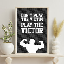 Cita de la tipografía motivacional ganadora