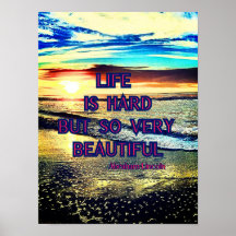 Cita de "La vida es dura" de Abraham Lincoln