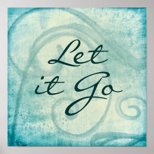 Póster Cita de Let it Go
