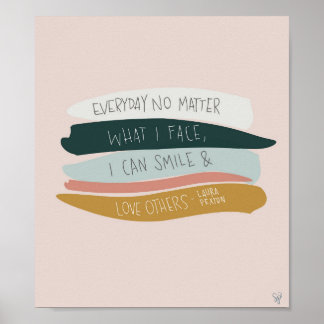 Póster Cita de Love Other de Laura Pexton