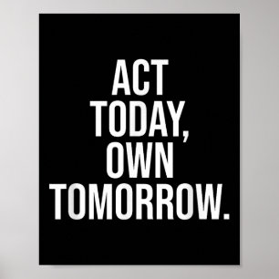 Póster Cita De Motivación Para La Sabiduría Y La Fuerza E