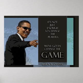 Póster Cita de Obama
